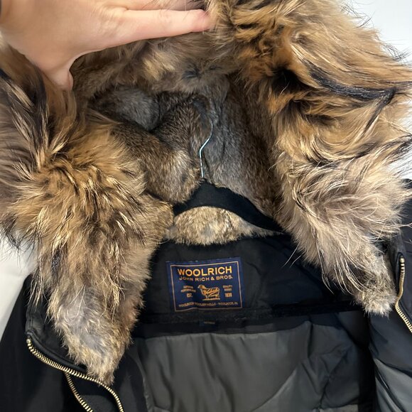 Woolrich women's Parka with real fur - Picture 8 of 16